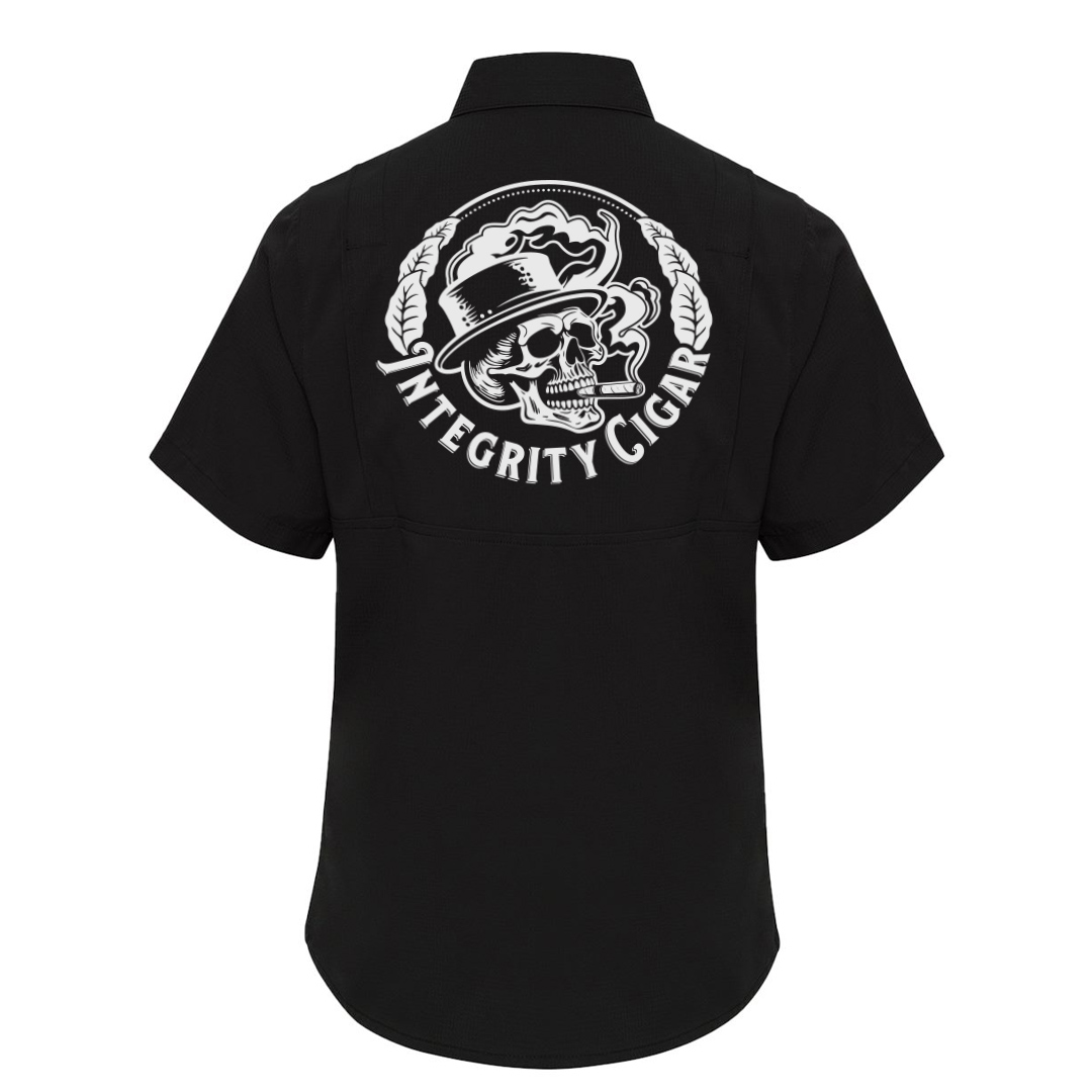 Integrity Cigar Women's Paragon 700 Hatteras Performance Short Sleeve Fishing Shirt - Image 2