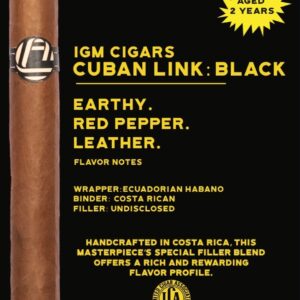 Privada Cuban Link Black