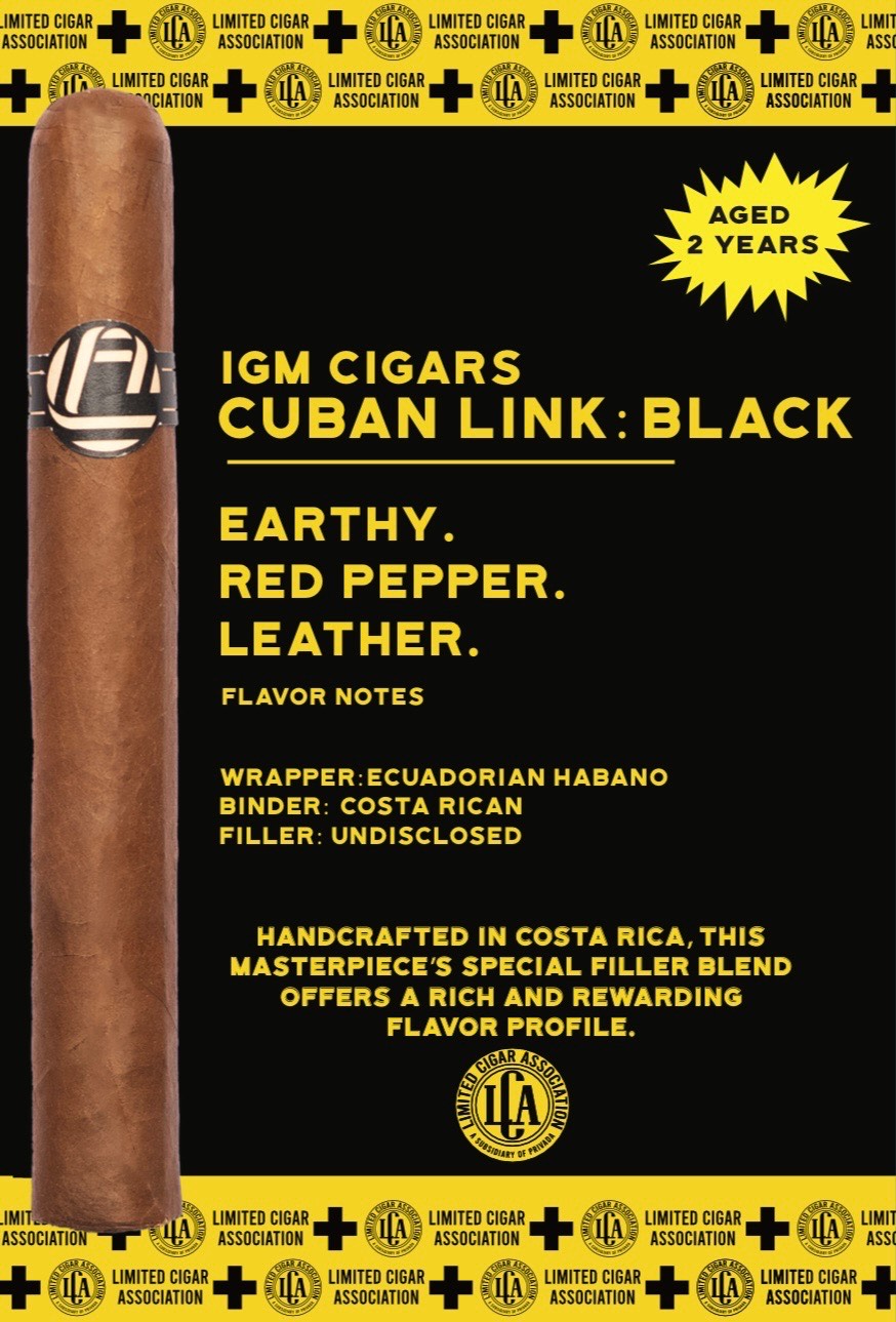 Privada Cuban Link Black