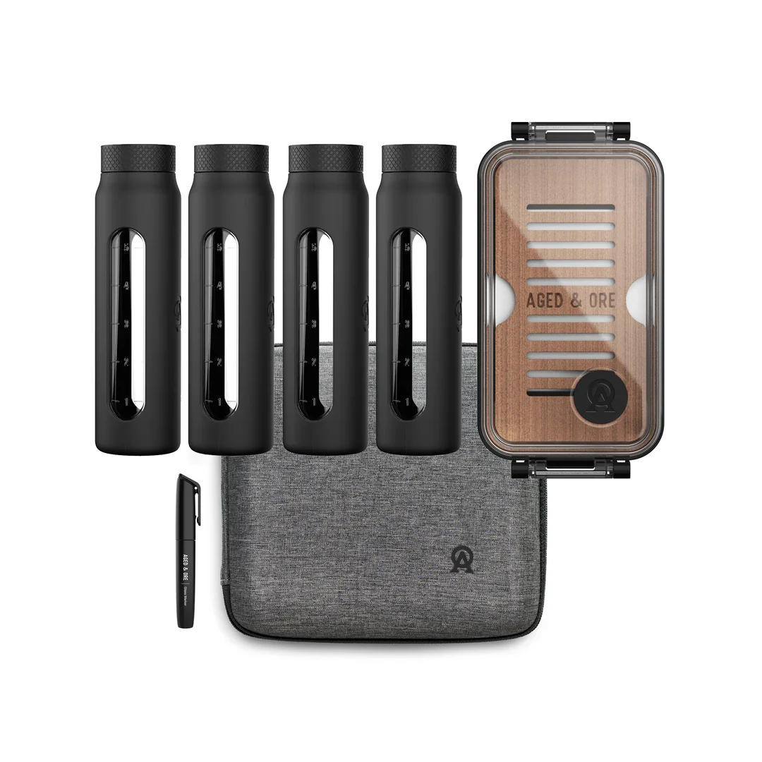 Age & Ore Travel Humidor 6oz Travel Set